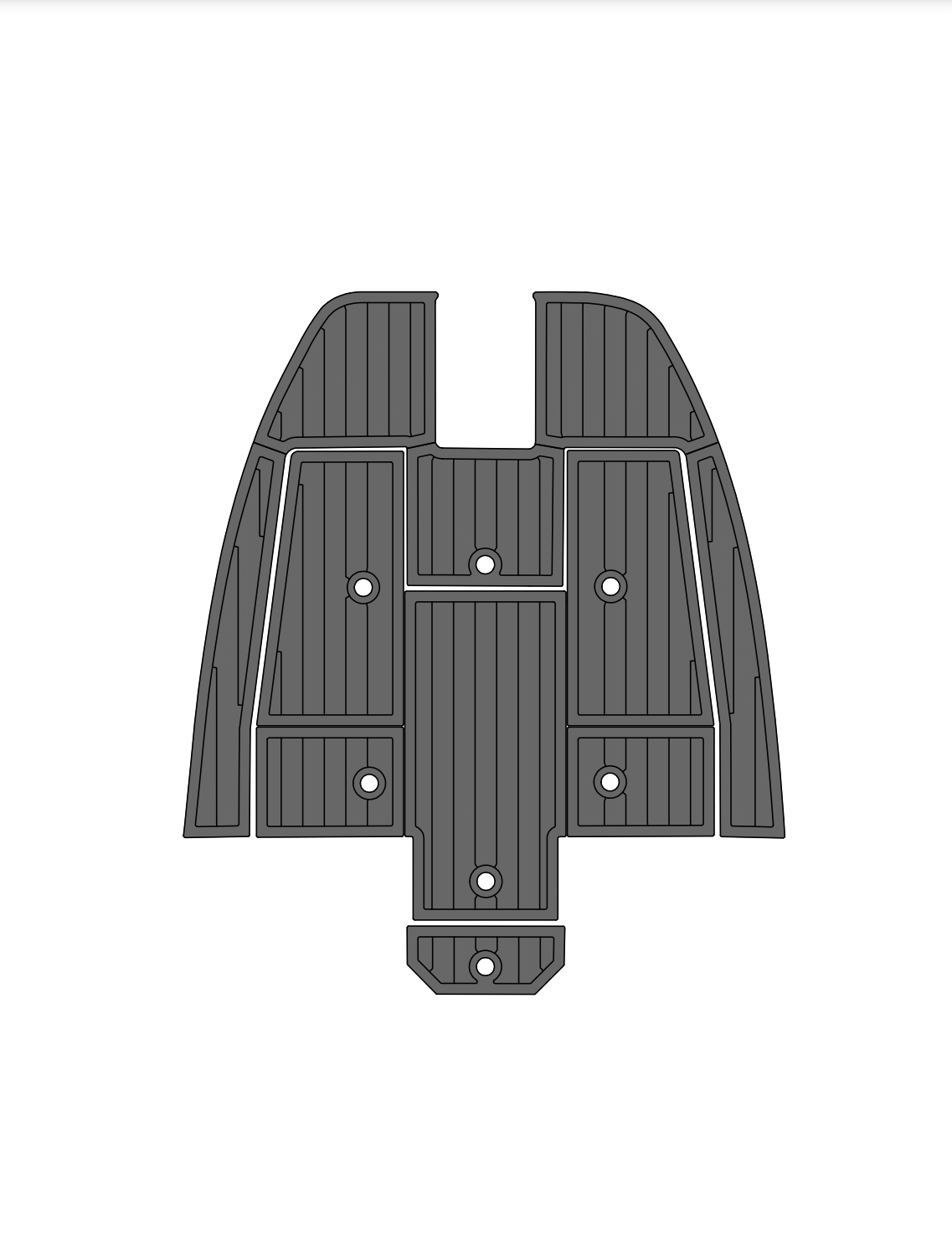 Ranger 621 FS PRO Front Deck Carpet Replacement — AFT-TEK
